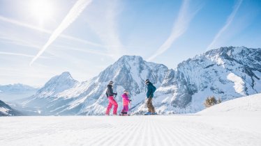 Ski areál Ehrwalder Almbahn, © Tiroler Zugspitz Arena/C. Jorda