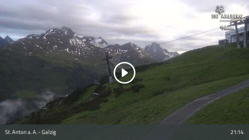 Webcamera Galzig Bergstation