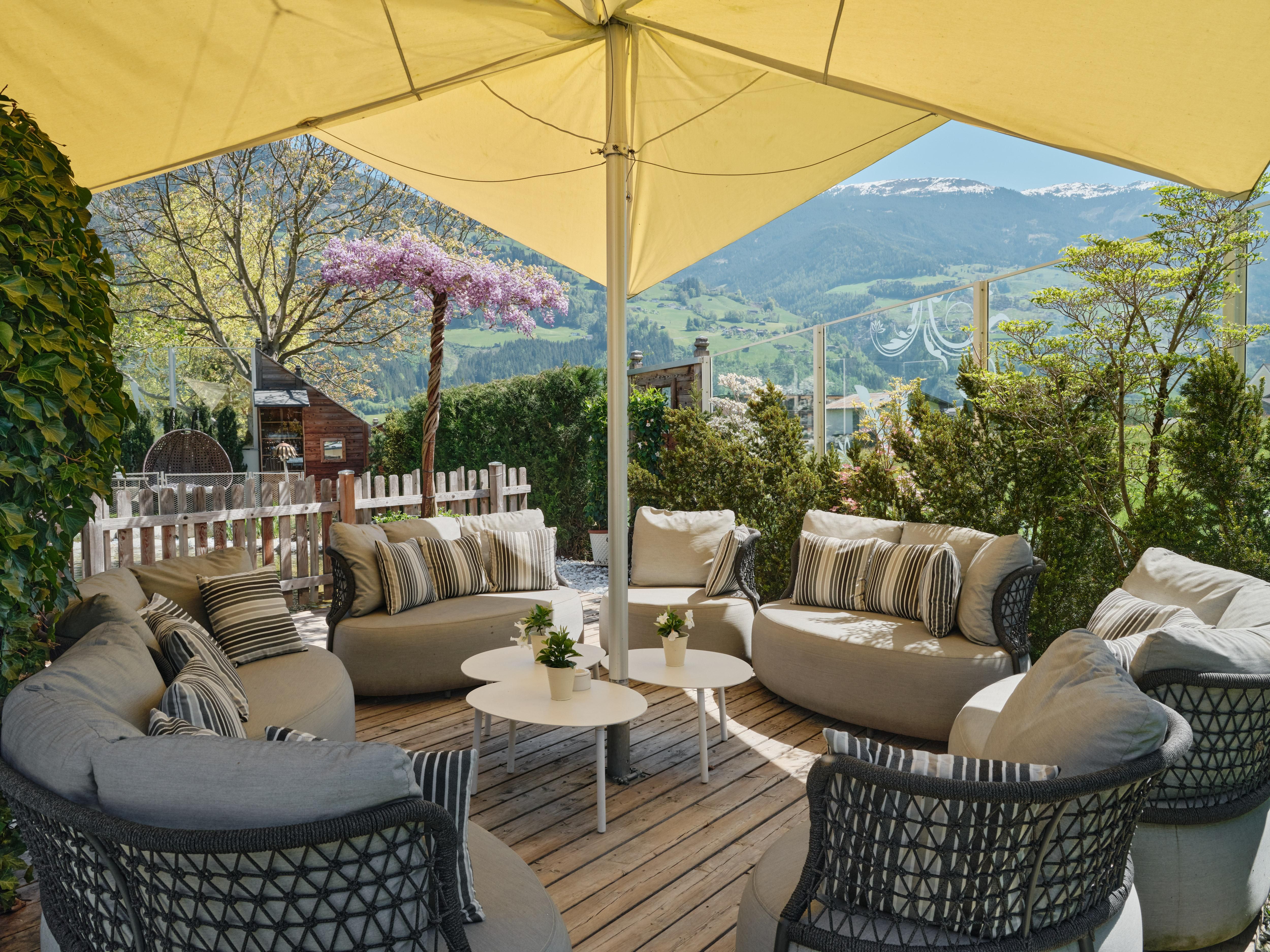 Our sun terrace