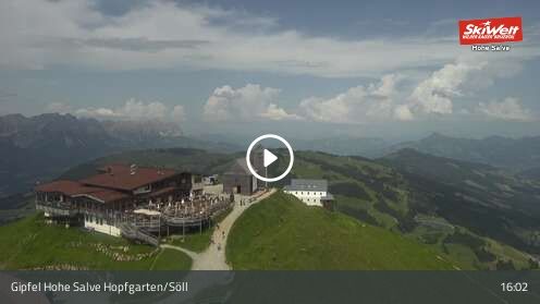Webcamera Gipfel Hohe Salve - Söll