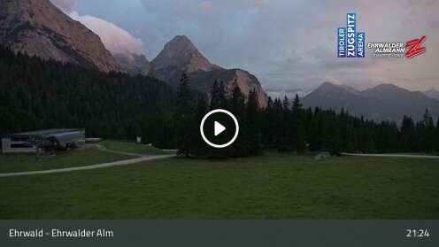 Webcamera Ehrwalder Alm