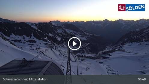Webcamera Schwarze Schneid Mittelstation