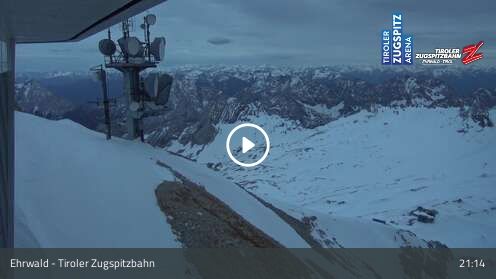 Webcamera Tiroler Zugspitzbahn Bergstation