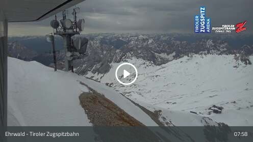Webcamera Tiroler Zugspitzbahn Bergstation