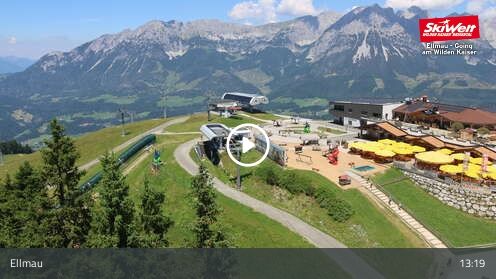 Webcamera Bergstation Hartkaiserbahn