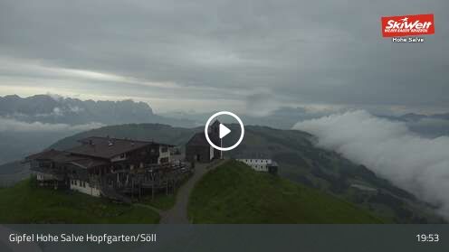 Webcamera Gipfel Hohe Salve - Söll
