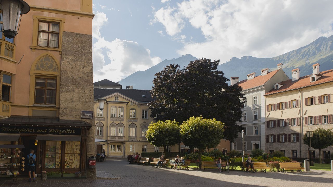 Historické centrum Innsbrucku, © Tirol Werbung/Bert Heinzlmeier