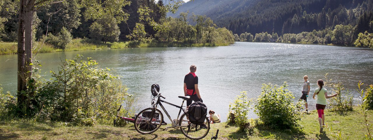 Cyklostezka podél řeky Drávy, © Tirol Werbung/Frank Bauer