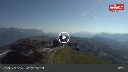 Webcamera Gipfel Hohe Salve - Söll