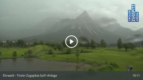 Webcamera Tiroler Zugspitze Golf-Anlage