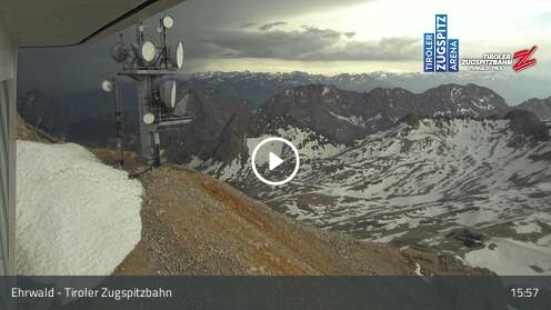 Webcamera Tiroler Zugspitzbahn Bergstation