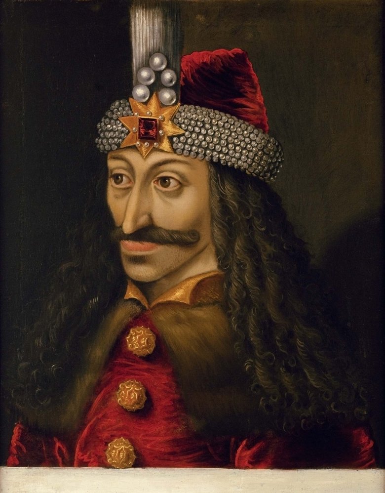Vlad III. Tepes (&bdquo;Vlad Nar&aacute;žeč&rdquo;),&nbsp;1430-1477. Portr&eacute;t je k&nbsp;viděn&iacute; na z&aacute;mku Ambras v Innsbrucku.
, © KHM Museumsverband