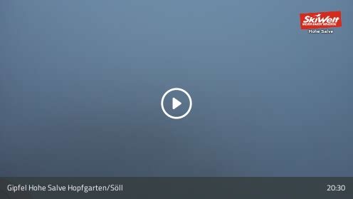 Webcamera Gipfel Hohe Salve - Söll