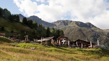 Chata Gampe Thaya v Ötztalských Alpách