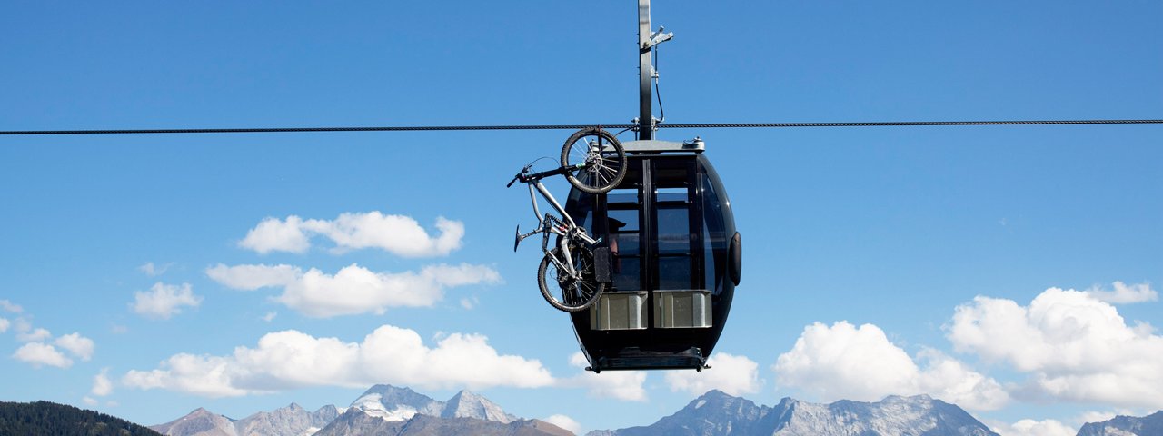 Cyklistická houpačka v Tyrolských Alpách, © Tirol Werbung/Maria Ziegelböck