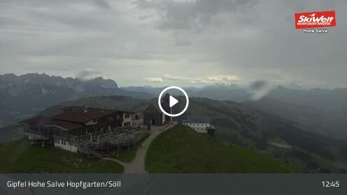 Webcamera Gipfel Hohe Salve - Söll