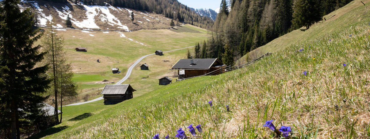 Jaro v údolí Pfundser Tschey, © Tirol Werbung/Marion Webhofer