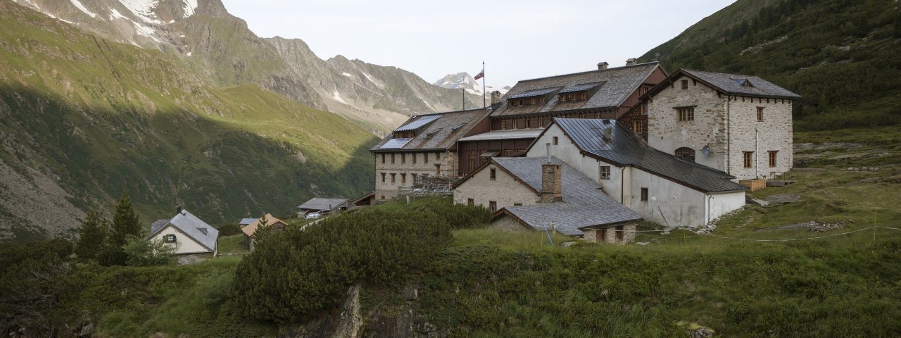 Chata Berliner Hütte v Zillertalských Alpách, © Tirol Werbung/Jens Schwarz