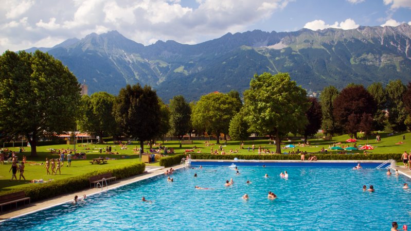 Koupaliště Tivoli, © Innsbruck und seine Feriendörfer / Tommy Bause