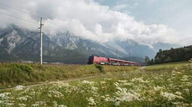 Příjezd vlakem, © Tirol Werbung/Regina Recht