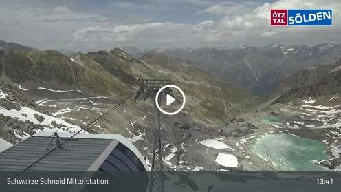 Webcamera Schwarze Schneid Mittelstation