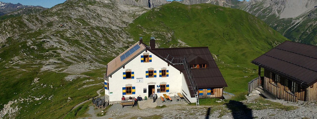 24. etapa Orlí stezky: Leutkircher Hütte, © Tirol Werbung/Michael Walzer