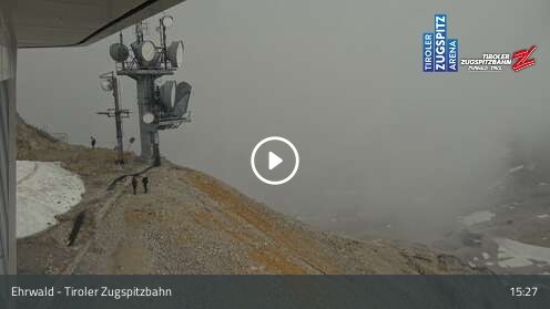 Webcamera Tiroler Zugspitzbahn Bergstation