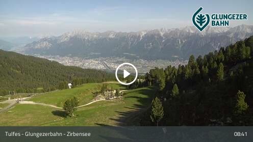 Webcamera Glungezerbahn - Zirbensee
