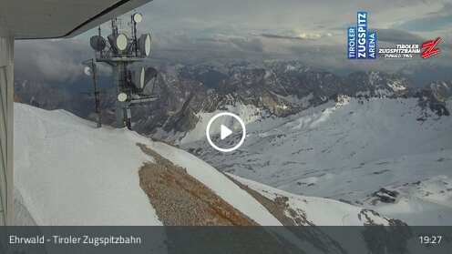 Webcamera Tiroler Zugspitzbahn Bergstation